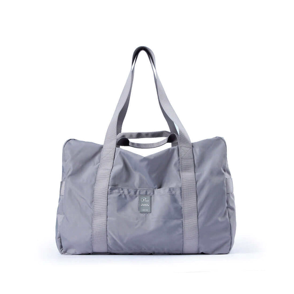 Versatile Foldable Travel Duffel Bag - grey