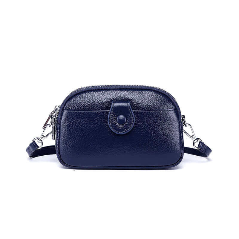 Women's Leather Crossbody Bag - Front View