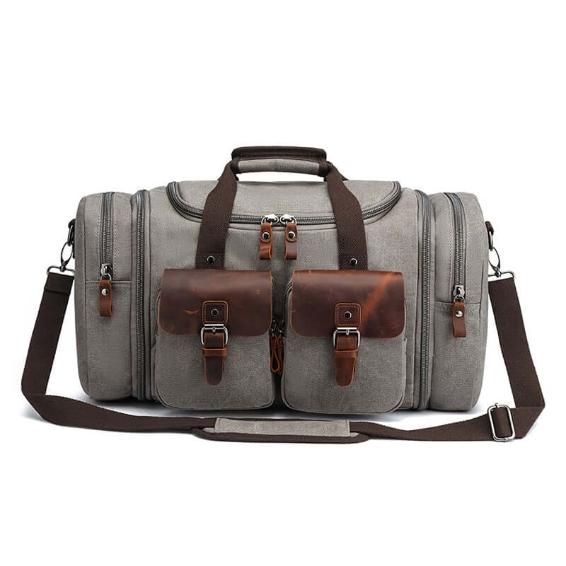 Adjustable shoulder strap with padding for comfortable travel