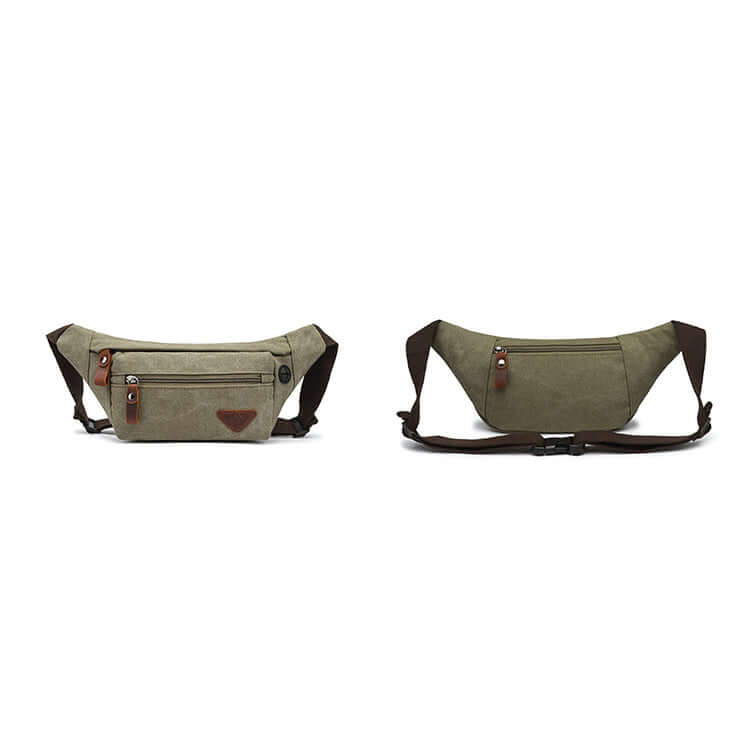 Adjustable strap for waist or crossbody wear