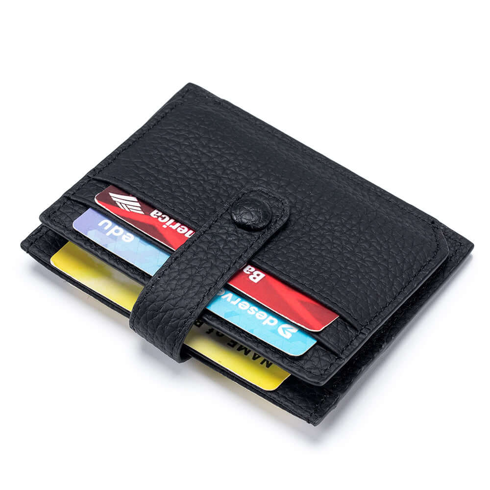 Lightweight card wallet with snap strap – GDPS Bag NZ