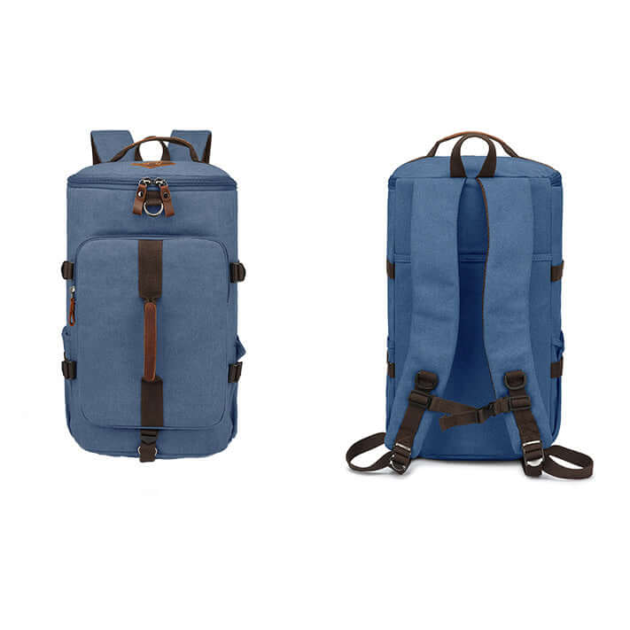 Lightweight yet spacious convertible duffel bag