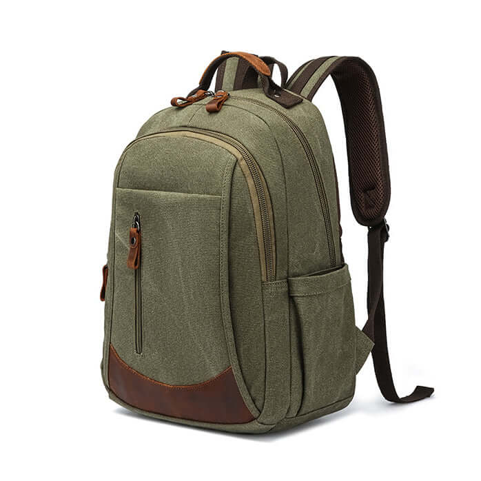 Lightweight canvas travel backpack for everyday New Zealand use