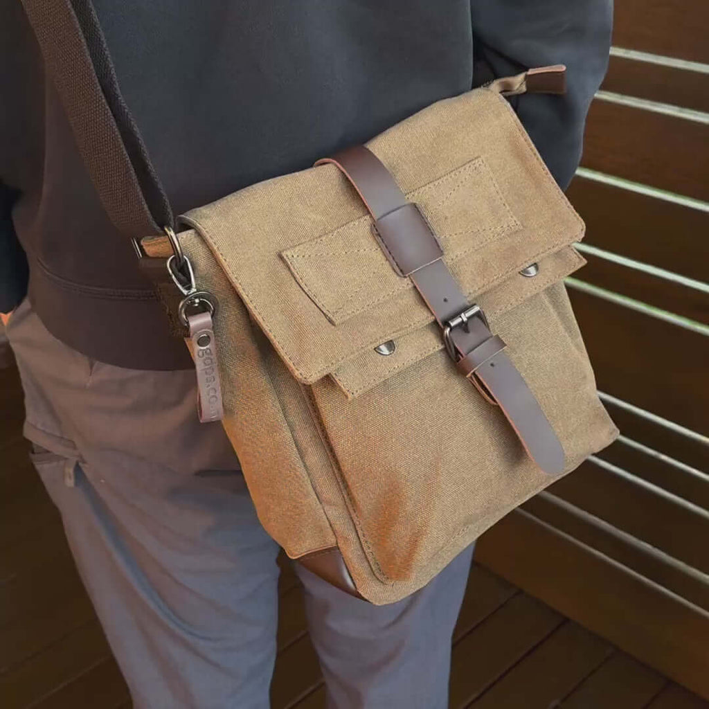 Canvas Shoulder Crossbody Bag | Stylish and Practical