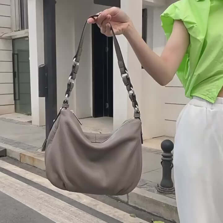 Soft Leather Shoulder Crossbody Bag – Chic Daily Handbag