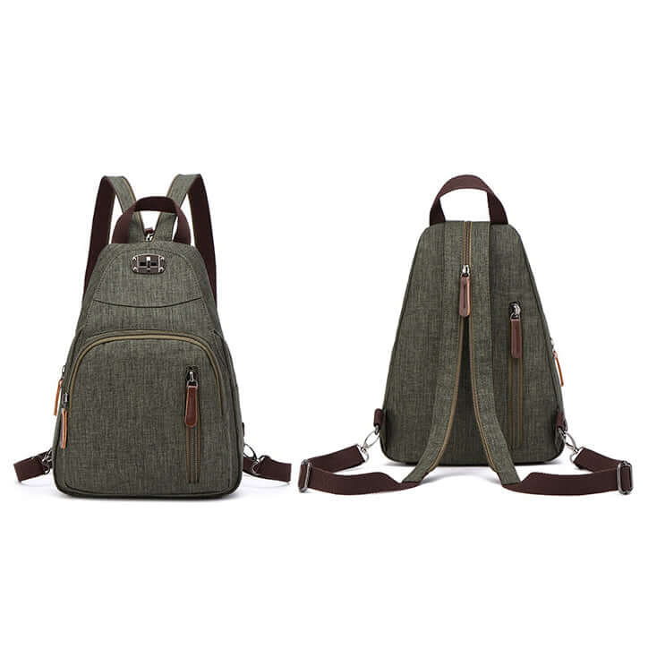 Sling backpack for women, waterproof material