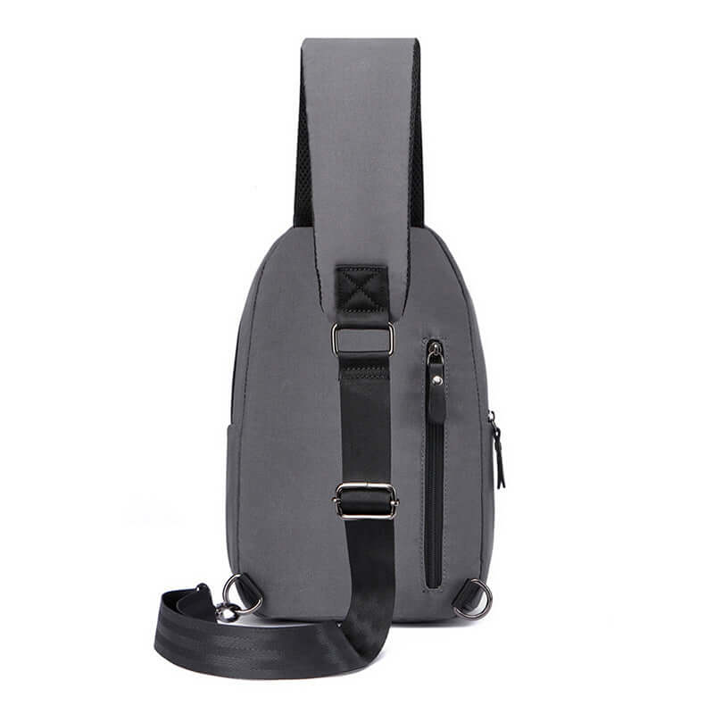 Adjustable wide strap design for men’s sling bag