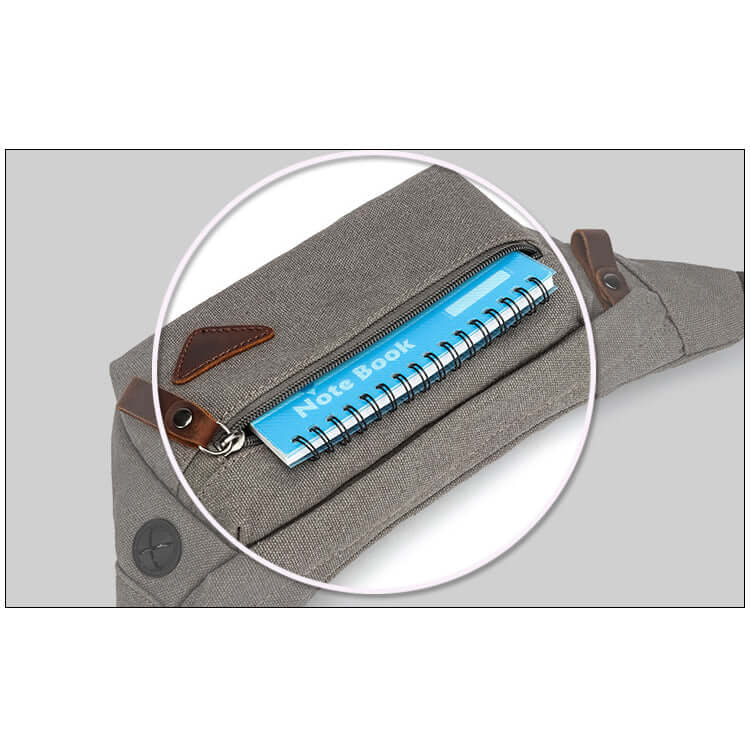 Bum bag styled with casual streetwear outfit