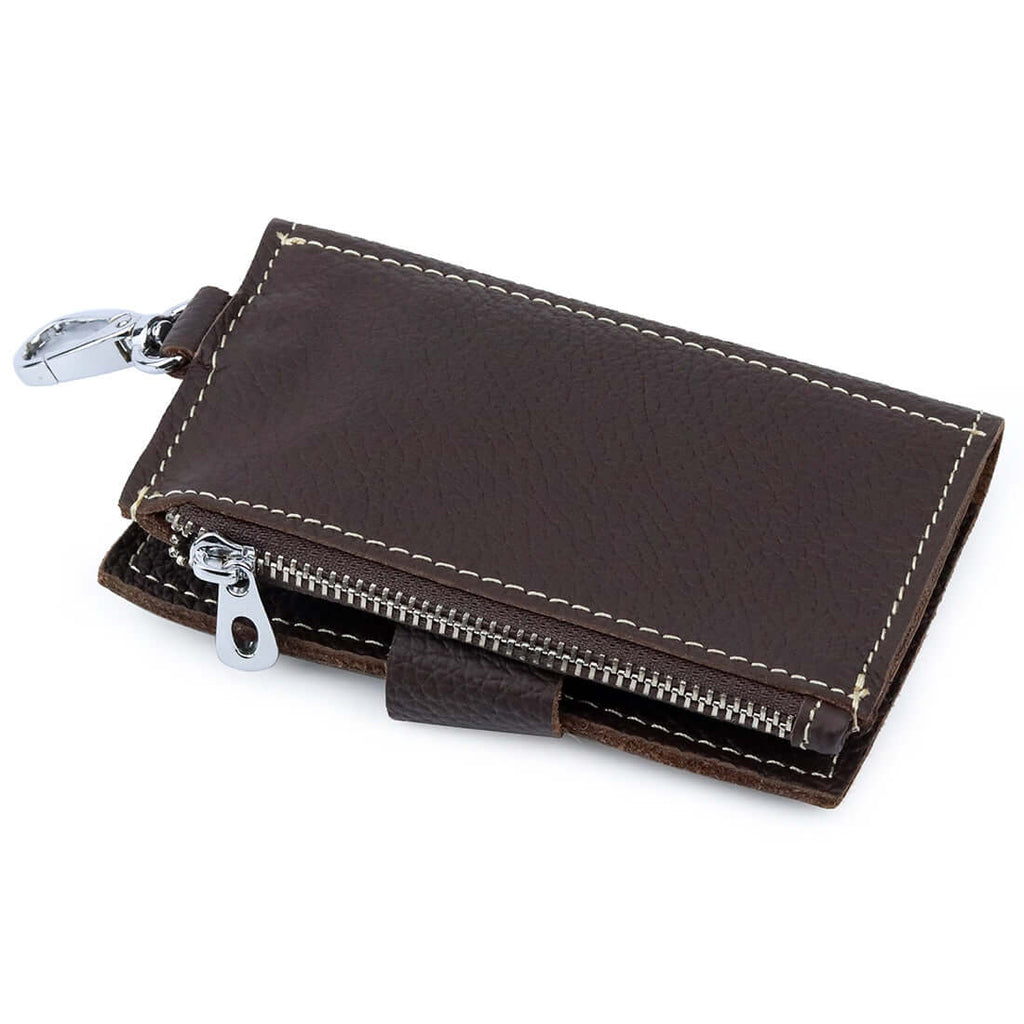Ideal leather key wallet for travel