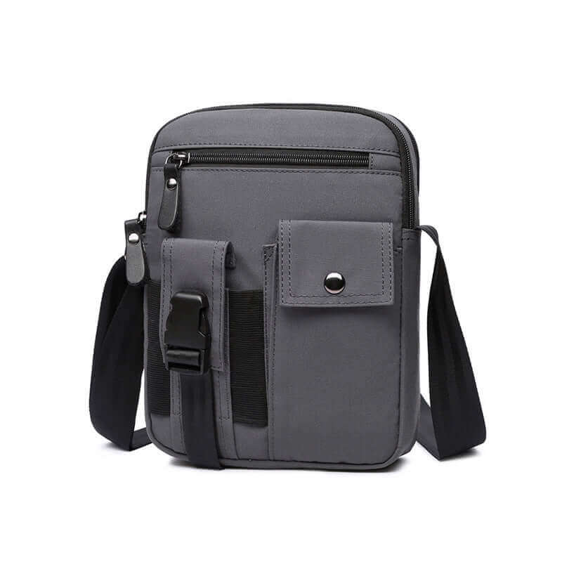 Multiple exterior pockets for added storage on crossbody bag