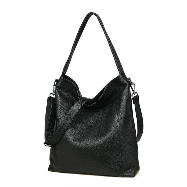 Minimalist design of women's leather shoulder bag in NZ