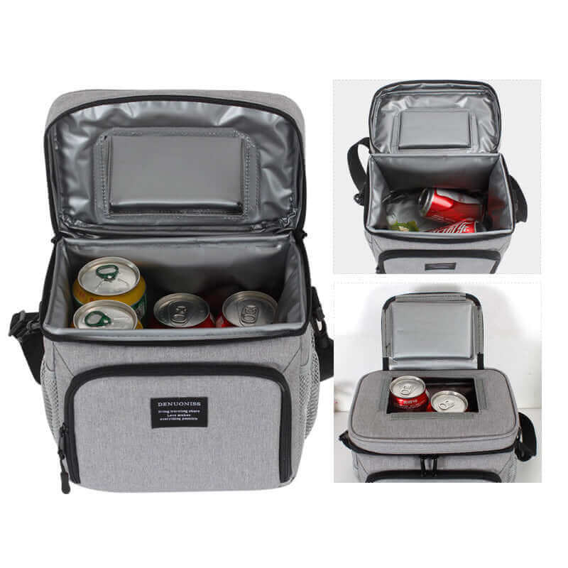 Small Cooler Bag Insulated Lunch Picnic Thermal Hot Food Chilly Bag NZ