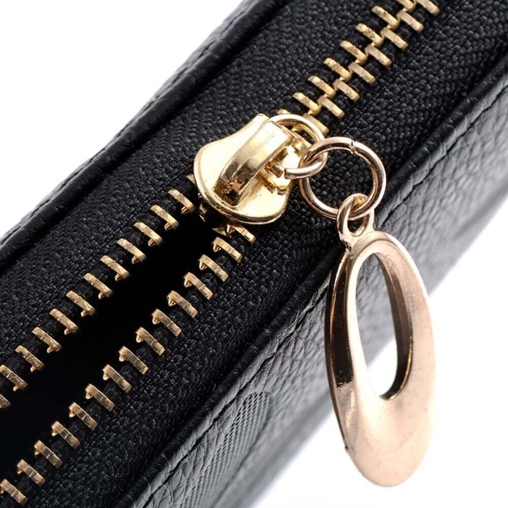 Women's Genuine Leather RFID Purse Long Wallet Credit Card NZ