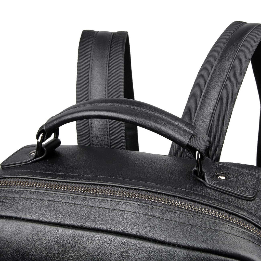 Men's Leather Backpack Laptop Bag Business Work Briefcase Satchel NZ