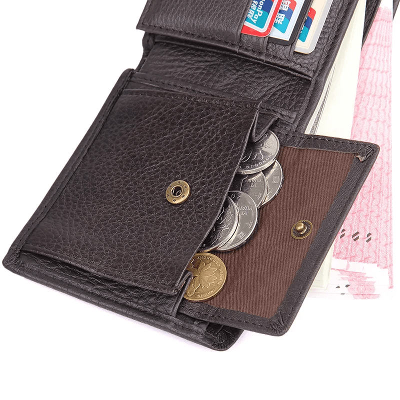 Genuine Leather Wallet Men's