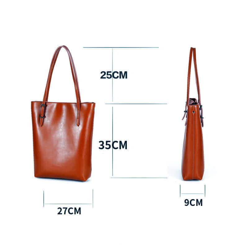 Women's Ladies Genuine Leather Laptop Tote Bag Shoudler Bag NZ