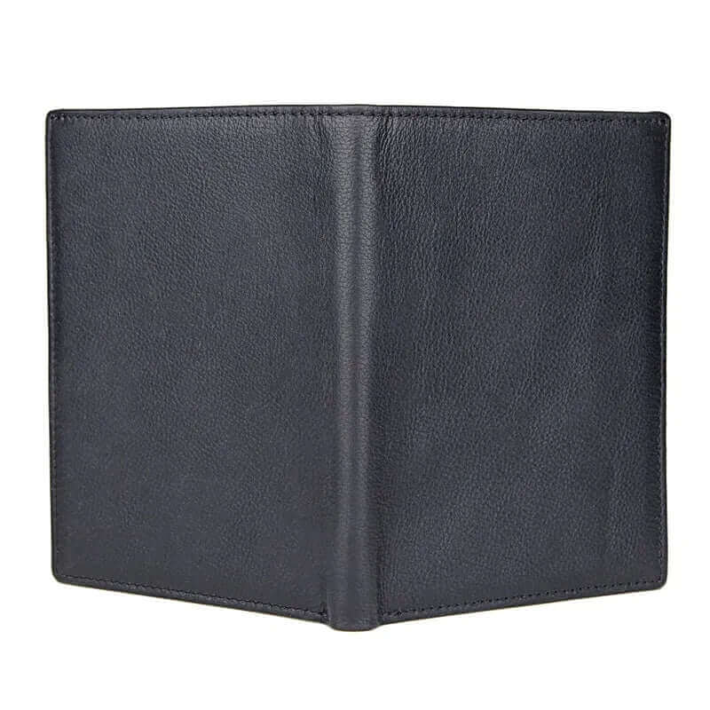 Mens Womens Genuine Leather RFID Passport Holder Wallet Travel NZ