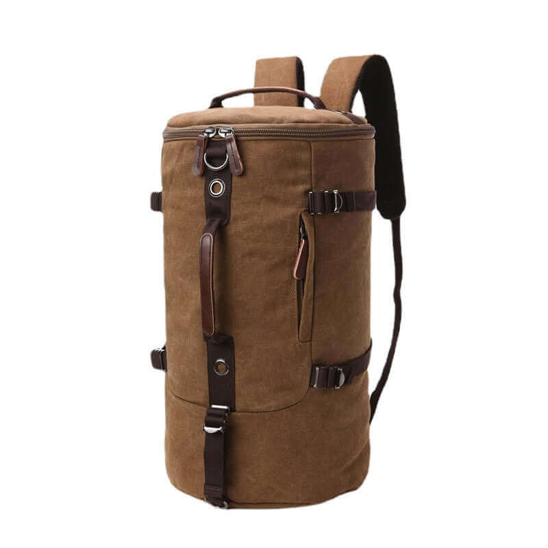 Canvas backpack duffle for everyday use, featuring a spacious interior and stylish design.