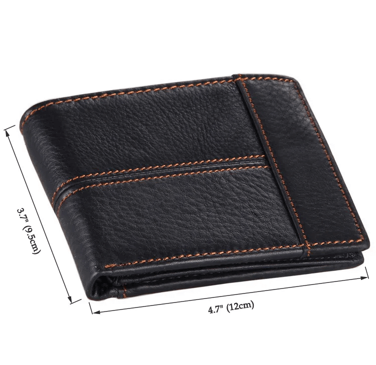 Classic bifold leather wallet NZ for men with sleek design.