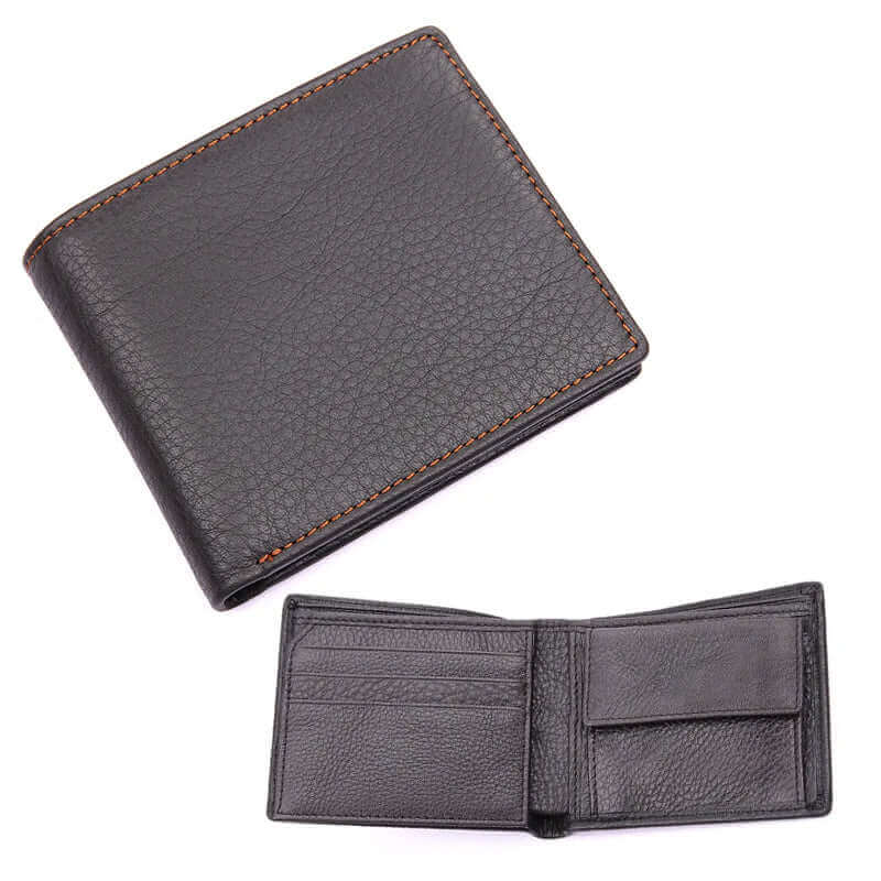 Genuine leather bifold wallet in New Zealand