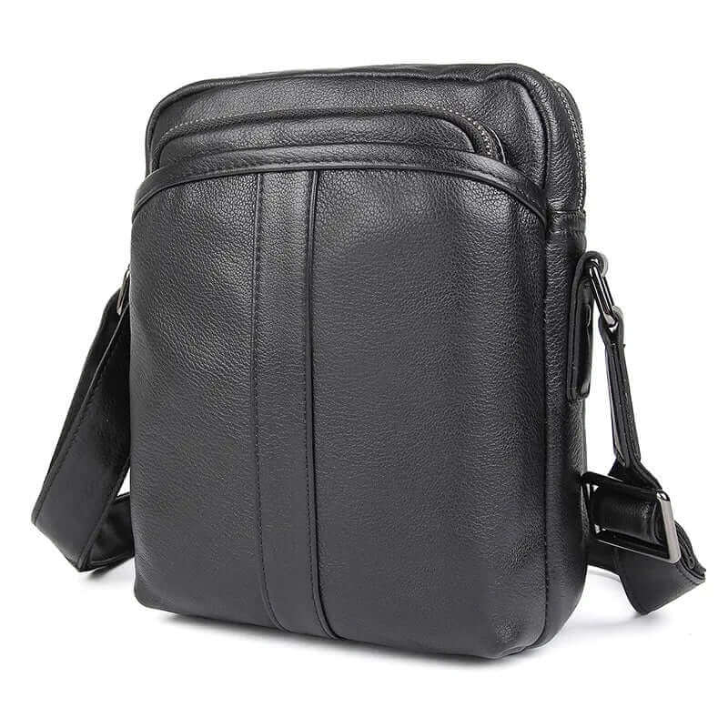 Genuine leather crossbody bag for men, perfect for daily use.