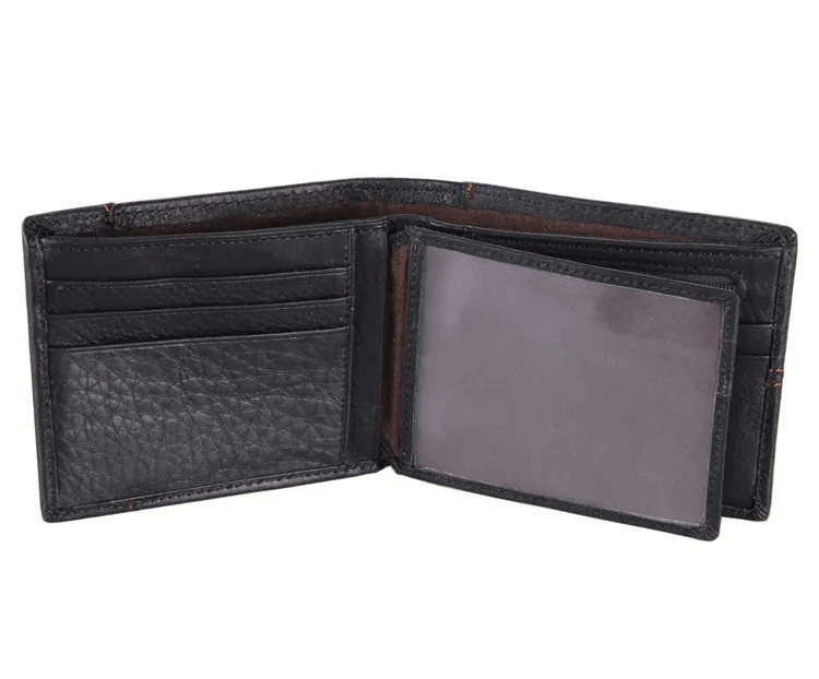 Men’s bifold wallet NZ featuring 13 card slots.